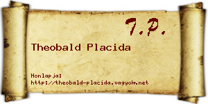 Theobald Placida névjegykártya